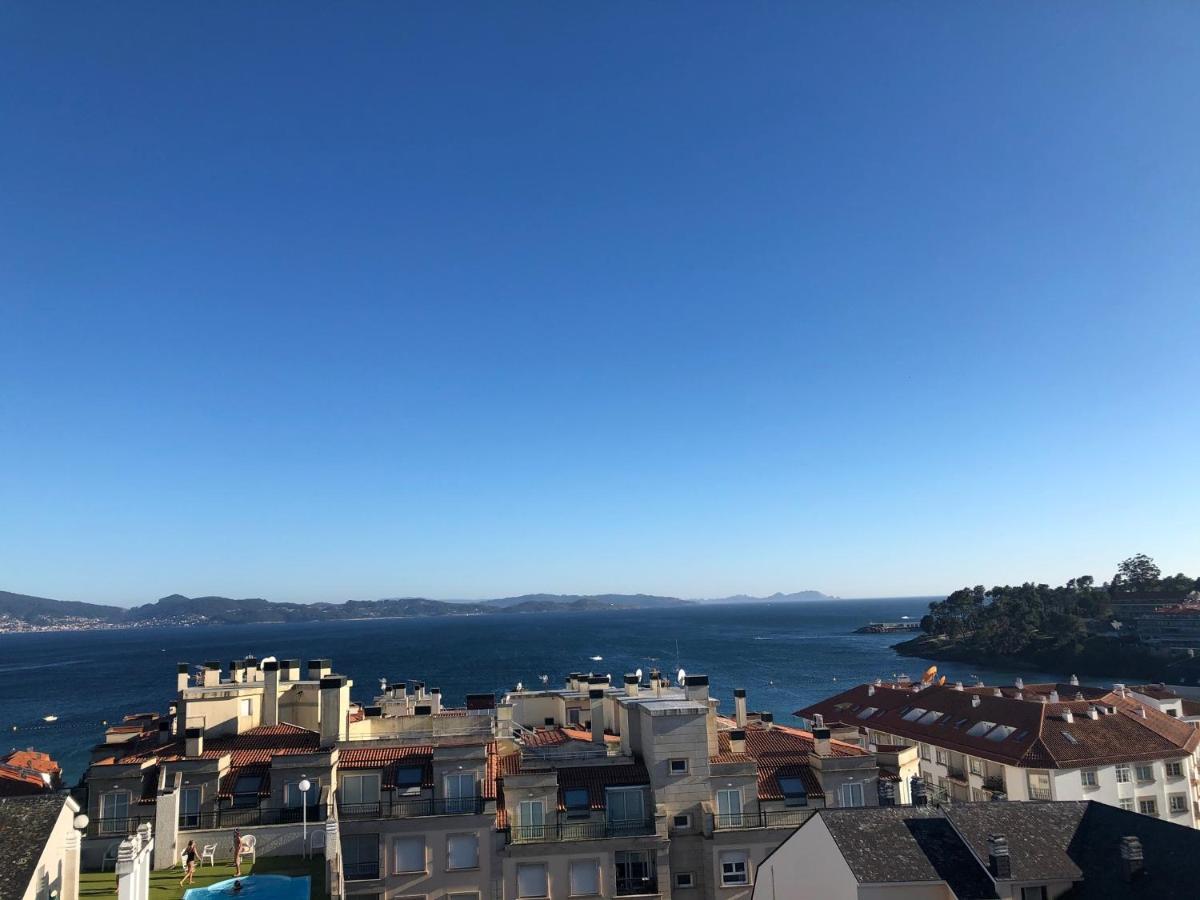 Апартаменти Enjoy Sanxenxo,200M Playa, Balcon Vistas Cies, Piscina & Terraza Azotea,2 Plazas Garaje, 2 Banos, Muy Luminoso, Muy Tranquilo,Muy Equipado, Centrico Екстер'єр фото